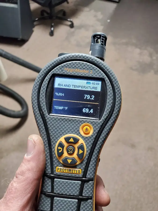 Moisture meter humidity assessment for Fire & Smoke Damage Restoration in Southborough